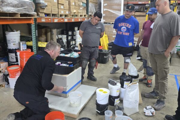 Keywords: Epoxy, Epoxy Coatings, Urethane Cement, Polyurethane, Industrial Floors, Commercial Kitchen Floors, Seamless Floors, MMA, Fast Curing, epoxy training, safety yellow lines.