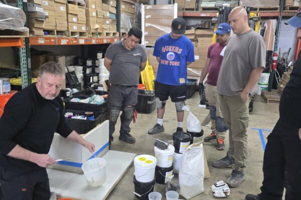 Keywords: Epoxy, Epoxy Coatings, Urethane Cement, Polyurethane, Industrial Floors, Commercial Kitchen Floors, Seamless Floors, MMA, Fast Curing, epoxy training, safety yellow lines.